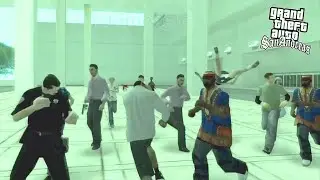 Npcs With Super Punch Is Dangerous! - GTA San Andreas