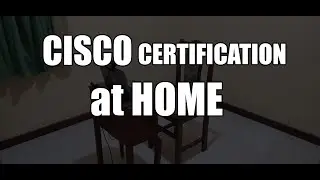 ujian sertifikasi CISCO (pearsonvue) dari RUMAH | Cisco certification test (pearsonvue) from home
