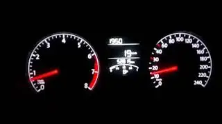 Разгон polo 1.6 мт сток