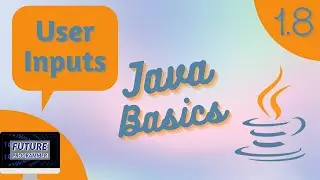 Getting User Input - Java Basics 1.8