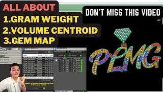 How To Calculate proper Metal Weight and fix metal & how use Volume Centroid || Full Ditails ||
