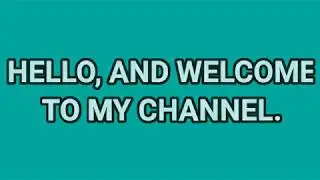 My Youtube Trailer...