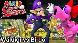 Waluigi Spitballs vs Birdo Bows | Mario Super Sluggers #89