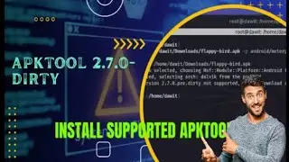 how to fix apktool 2.7.0-dirty not supported in msfvenom 2023 | 