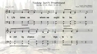 Today Isn't Promised - Tenor Training Video