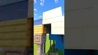 🌈💧 Rainbow Waterslide in Minecraft! 