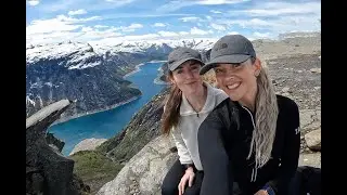 Hiking our way around Norway. Ultimate road trip with my best friend. Travel vlog!