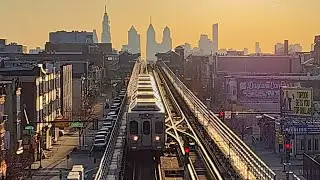 SEPTA:Market Frankford Line (MFL) Full Ride To Frankford Transit Center
