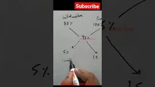 Percentage : Problem based on Mixture and Alligation || part - 3 || StudyTime