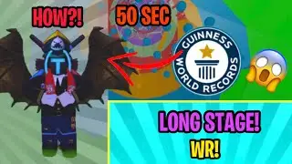 *WR* COMPLETING TOH IN 50 SEC WITH A LONG SECTION! (Roblox)