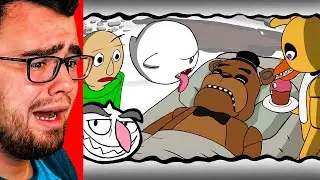 Reacting to FREDDY DEATH BED! (Sad Story)