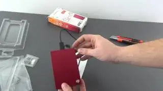 Unboxing hard disk extern/portabil Seagate 1 TB Slim