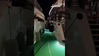 The new superyacht Multiple lights up the sea in the Côte d’Azur ✨ 