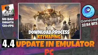 ✅ How to Play BGMI 4.4 Update on Emulator  PC | Laptop | BGMI 4.4 Update on Gameloop Emulator