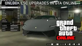 How to unlock los santos customs upgrades in GTA Online | GTAHaX for 1.50