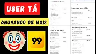 🚨ESTAMOS SENDO ROUBADO NA CARA DURA PELA U8BER! ##uber #99pop #indriver