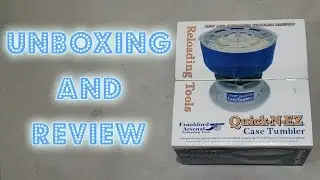 Quick N EZ Case Tumbler Unboxing and Review For Nuts And Bolts