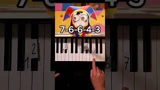The Amazing Digital Circus Ep. 2 Ending Theme Piano Tutorial 