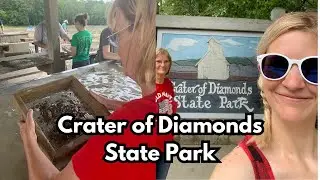 Digging for Diamonds at Crater of Diamonds State Park!