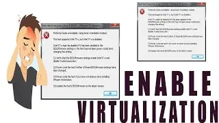 ENABLE VTX(VIRTUALIZATION),HOW TO CHECK IT ON WINDOW 10/Z420HP