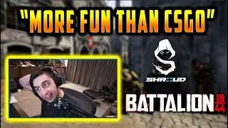 SHROUD *OWNS* IN WWII CSGO!!! (BATTALION 1944)
