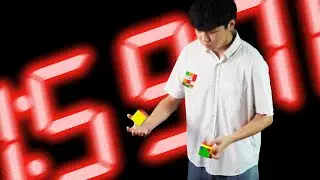 GANCUBE - 1:59.76 GANCUBE Guinness World Records Zhihao Li Solves While Juggling