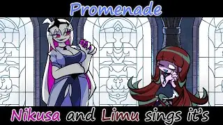🎶Friday Night Funkin' | Promenade but Nikusa and Limu sings it's🎤