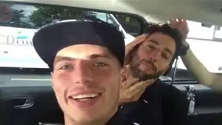 Max Verstappen and Daniel Ricciardo funny moments #maxverstappen #danielricciardo #f1