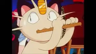 Meowth jokes playing flute but it’s megalovania flute music | Мяут играет флейту но это мегалования