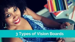 How to make a Vision board  with 3 Non-traditional 