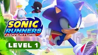 Sonic Runners Adventure - Green Hill - Level 1 (Ep1/4) - IOS Apple Ipad Pro