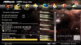 ASRock FM2A88X Extreme6+ BIOS walkthrough [PCAXE.COM]