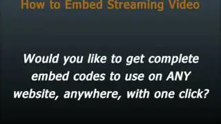 What is the best video embed code generator?