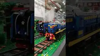 тепловоз ТЭМ2 и паровоз П36 близ станции 