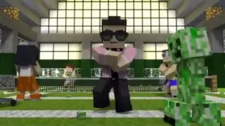 Minecraft  Oppan Gangnam Style Parodia