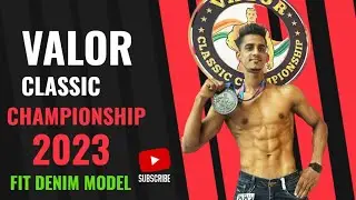 SHOW DAY🎬 VALOR CLASSIC CHAMPIONSHIP  2023🏆 | FIT DENIM MODEL #bodybuilding #fitnessmodel