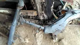 Restoration 1978 Honda Cub C70Z Part: 01