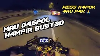 TEST TOP SPEED SATRIA FUFI BORE UP 68 MM SEBELUM GANTI NOKEN BEBAS
