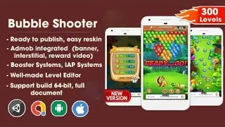how to make bubble shooter game in unity || bubble shooter game source code free download