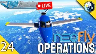 Virtual Aviation Series: My MSFS 2020 NeoFly Career | Say Intentions AI | Active Sky