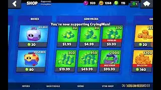 Buying Horus in Brawl Stars