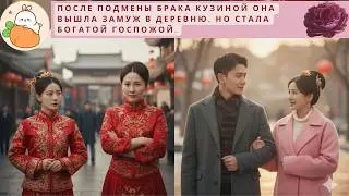 После подмены брака кузиной она вышла замуж в деревню, но стала богатой госпожой