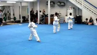 Devin T. yellow belt test@ O.T.C
