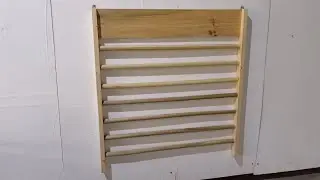 Membuat rak Handuk kertas kado kain dari kayu jati belanda