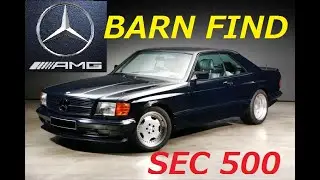 MERCEDES SEC 500 AMG _barn find_