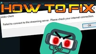 HOW TO FIX STREAMLABS OBS INVALID PATH OR CONNECTION URL Part 2 (Fix Working)