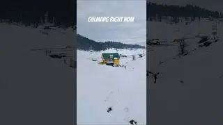 gulmarg in winters ❄️ #gulmarg #shorts #youtubeshorts #trending #kashmir #heaven #earth #winter