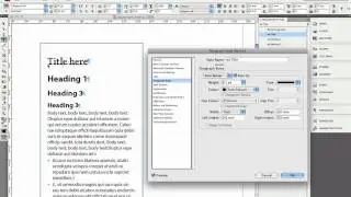 InDesign CS4 - Paragraph Rules trick