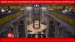 29 de junho de 2023, Santa Missa na Solenidade dos Santos Pedro e Paulo Apóstolos | Papa Francisco