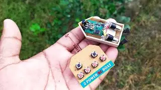 How To Make A Mini Rc Boat At Home